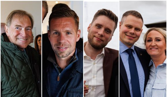 Vilhjálmur og Sigurlaug kunna að halda partí 