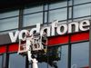 A photographer from mbl.is arrived on the scene as Vodafone&#8217;s signage was being removed from Sýn&#8217;s office building.