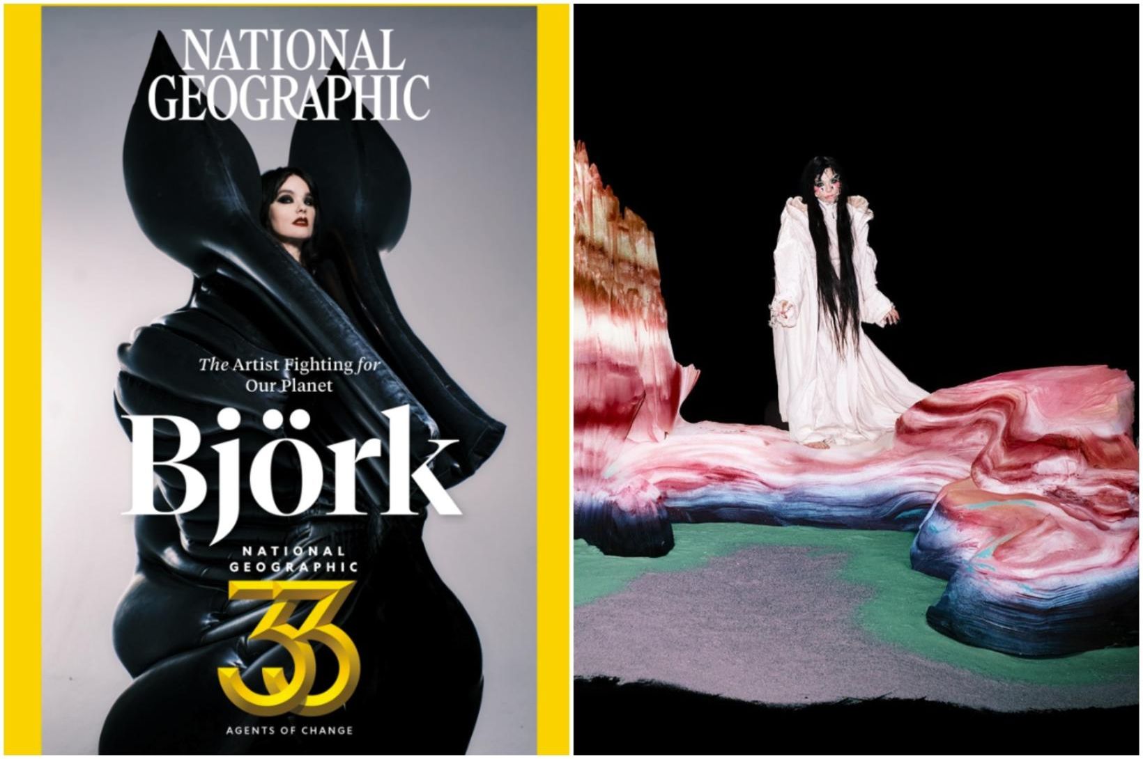 Björk á forsíðu National Geographic