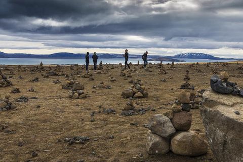 Cairns built by tourists are becoming a serious nuisance at the Þingvellir national park.