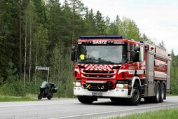 Slysið varð nærri Eura-flugvelli.
