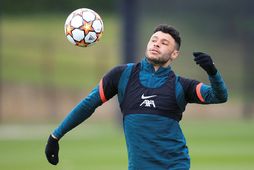 Alex Oxlade-Chamberlain spilaði með Liverpool frá 2017-2023.