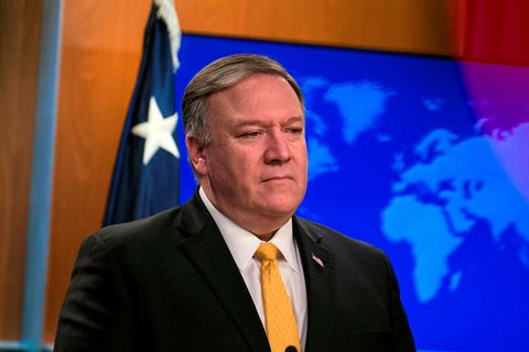 Mike Pompeo will be in Iceland next Friday.