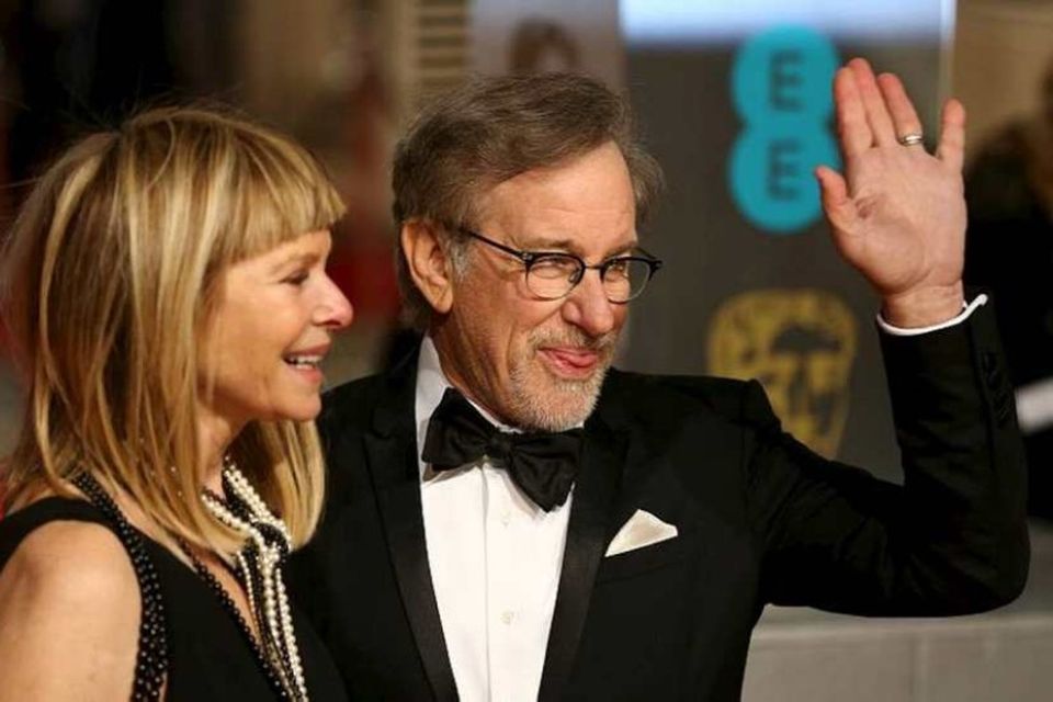 Hjónin Kate Capshaw og Steven Spielberg
